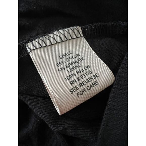 Philosophy Black and White Striped Asymmetrical Dress- Size XS - Picture 5 of 5